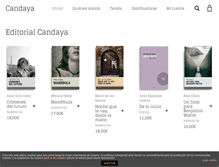 Tablet Screenshot of candaya.com